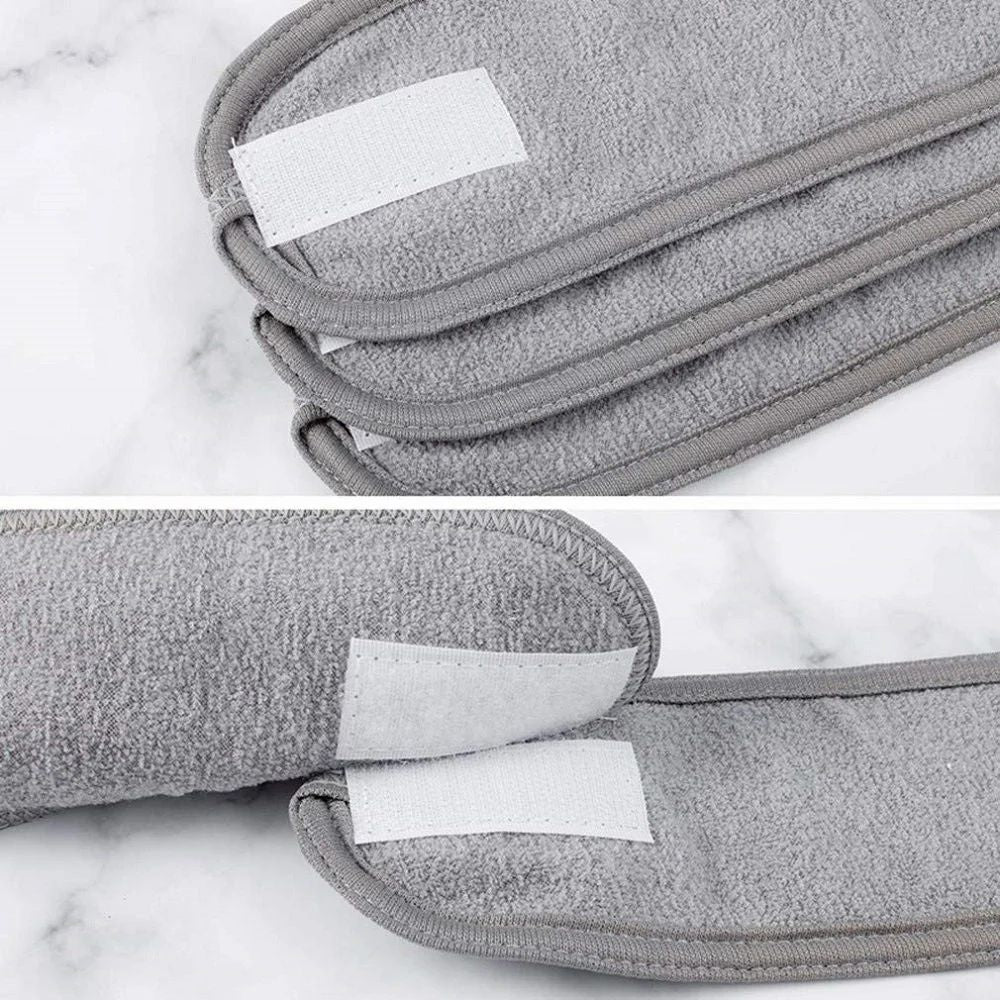 facial bands cotton hair band for makeup time face wash hair accessory Professional Women's Polycotton Facial Headbands, Facial Band For Women Men(Pack of 3)