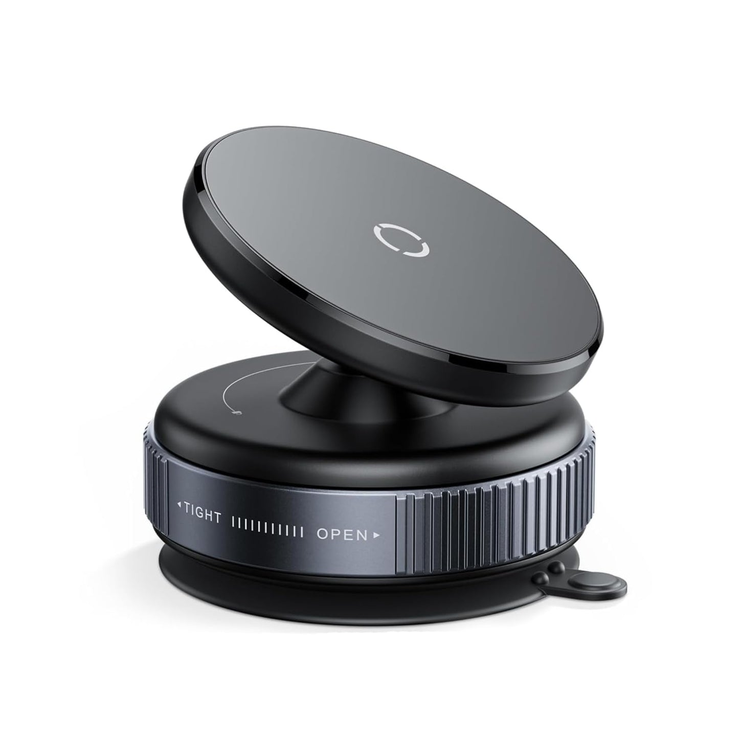 Magnetic Suction Phone Mount – 360° Adjustable Hands-Free Holder for Car, Desk, Shower, Gym & More | Strong Grip Magnetic Stand Compatible with iPhone & All Android Phones-