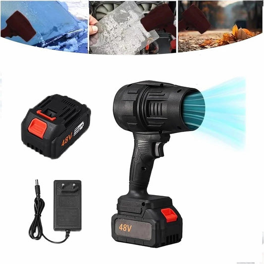 Cordless Car Dryer Air Blower Handheld High Powered | Portable Car Dryer | Turboglass Car Blower | Hair Dryer | Air Blower for Cleaning, Camping, Outdoor